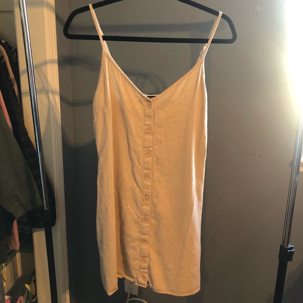 Tan dress from Forever21